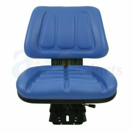 AFTERMARKET Blue Universal Trapezoid Seat SEQ90-0171